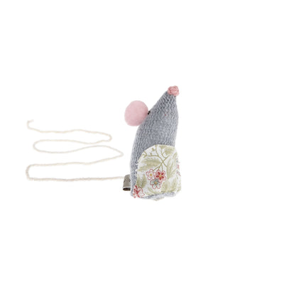 Knitted Mouse Cat Toy