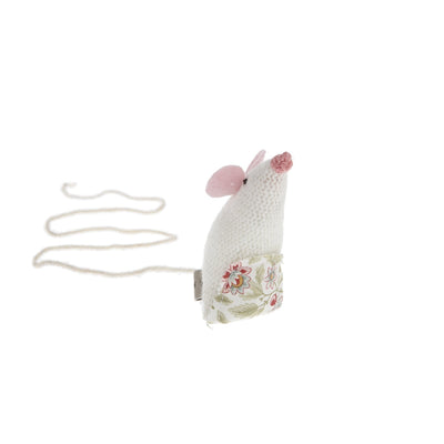 Knitted Mouse Cat Toy